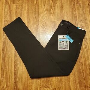 DENALI Technical Stretch Pant Men 34x32 Black Flex Waist Performance Stretch New
